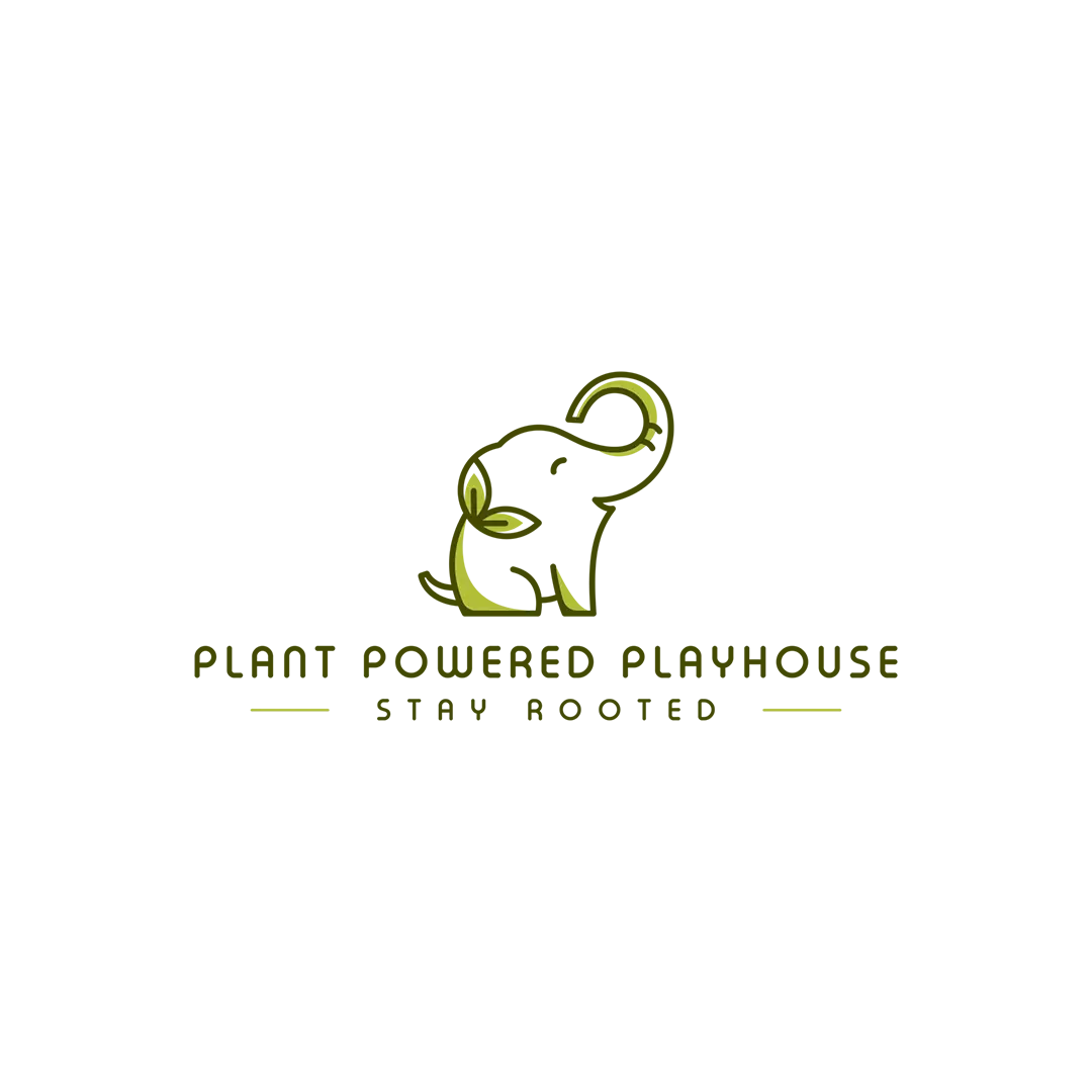Eva the Elephant, Plant Powered Playhouse Sticker